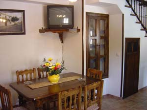 Comedor con televisión